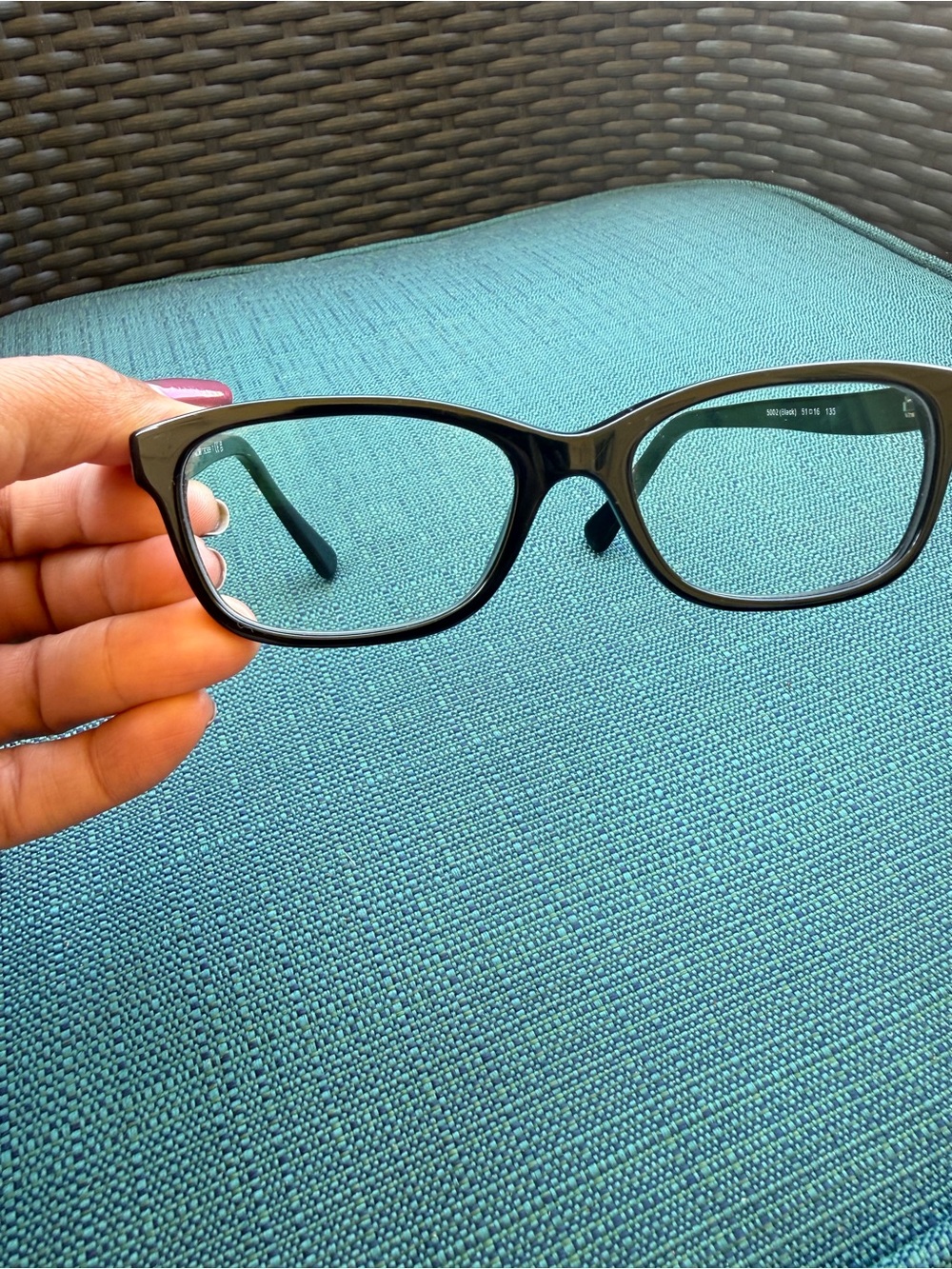 Coach HC5002 Reina Black Eyeglass Frames 51-16-135 Designer Prescription Glasses